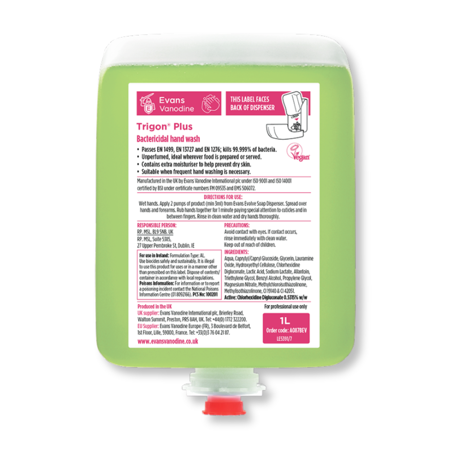 Trigon® Plus Bactericial Hand Wash - Image 3