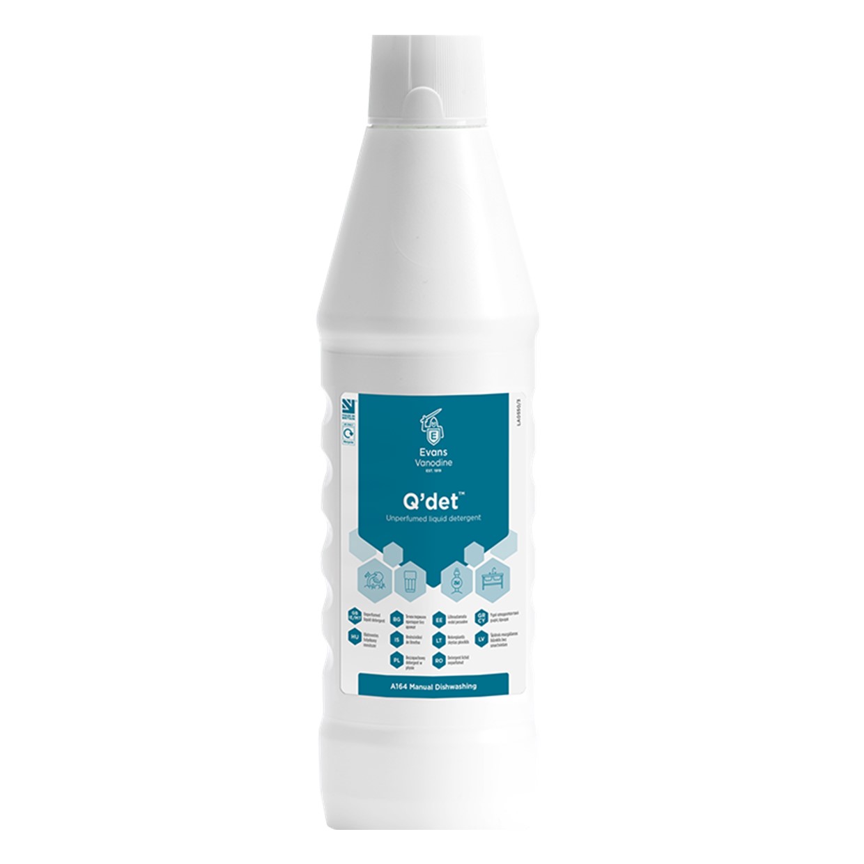 Q'det Unperfumed Liquid Detergent
