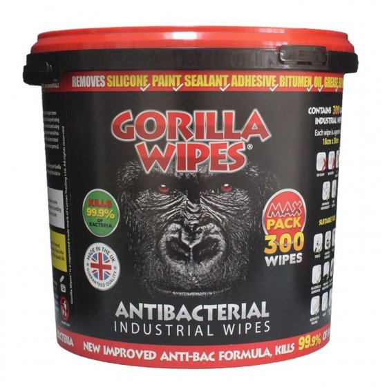 Gorilla® Original Antibacterial Industrial Wipes