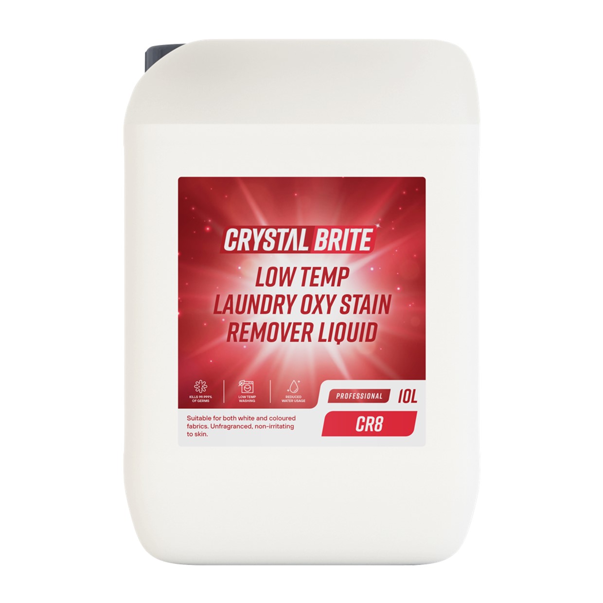 Crystal Brite Low Temp Laundry Oxy Stain Remover Liquid