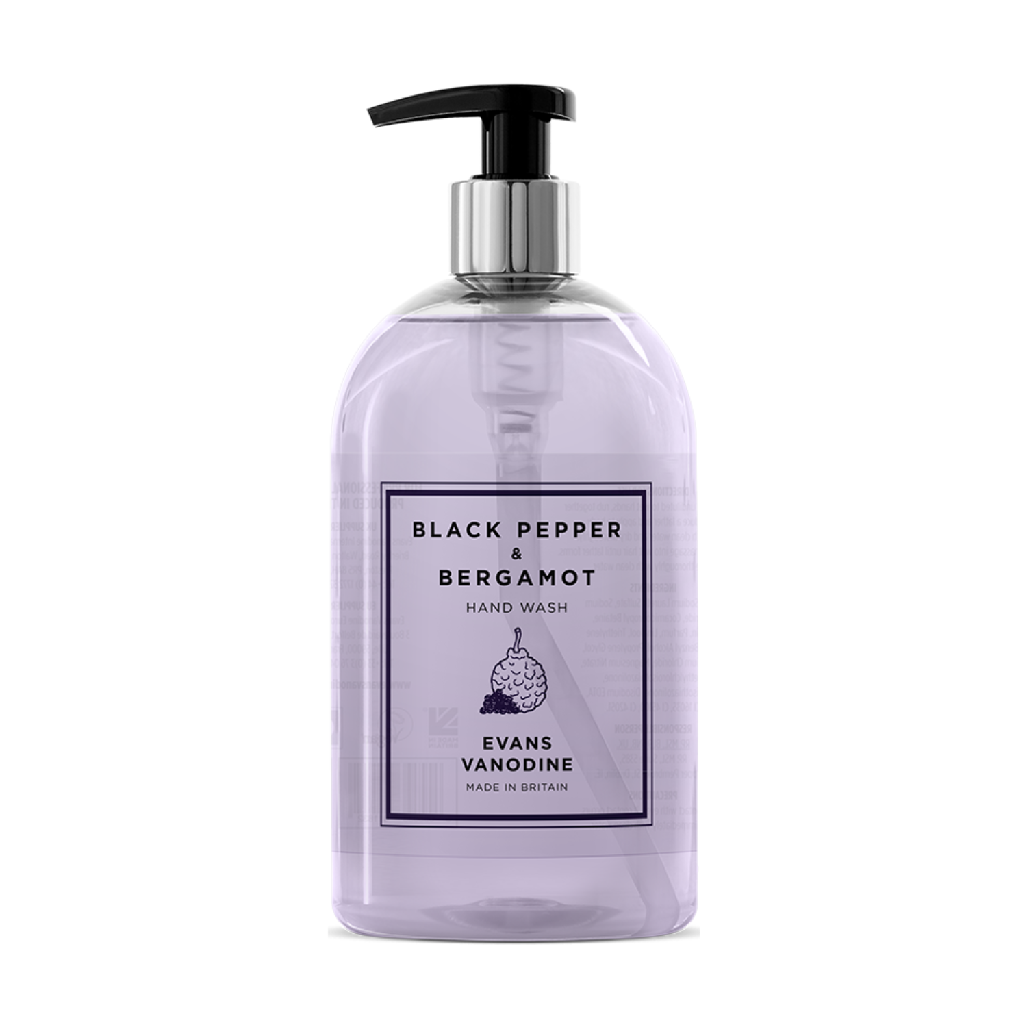 Black Pepper and Bergamot Hand, Hair & Body Wash - Image 5